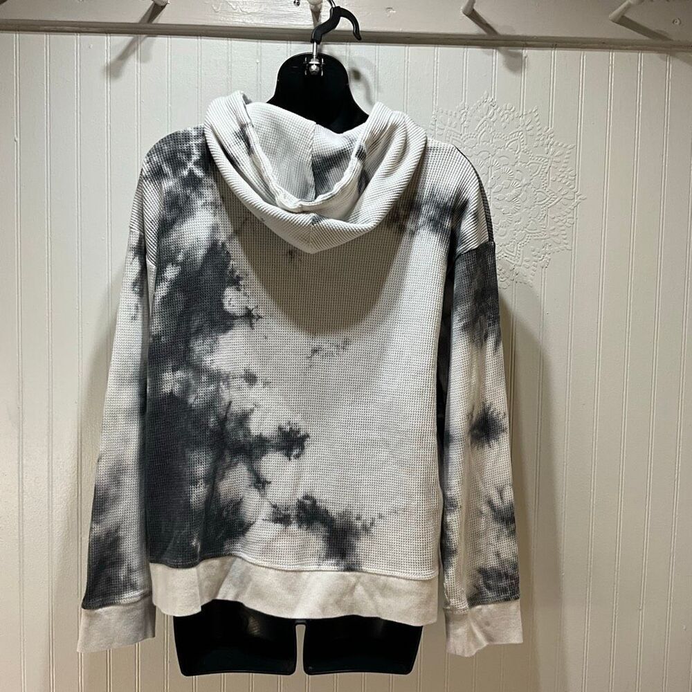 ZYIA Active Waffle Knit Tye Dye Hoodie - Picture 3 of 4
